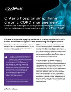 COPD management case study cover