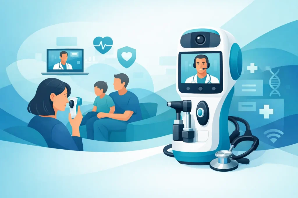 Dr. Miltie N9+ Virtual Exam Device Benefits