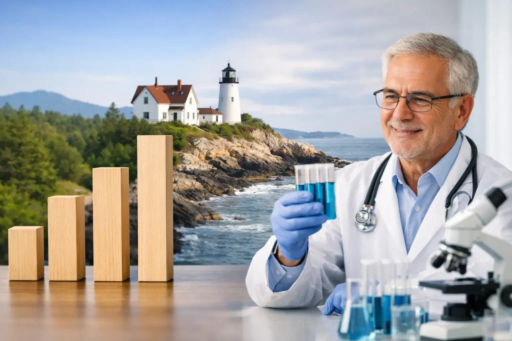 Maine RHTP Funding Pillars and Dr. Miltie N9+