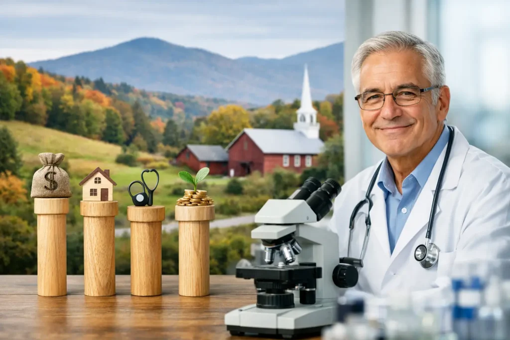 Vermont RHTP Funding Pillars and Dr. Miltie N9+