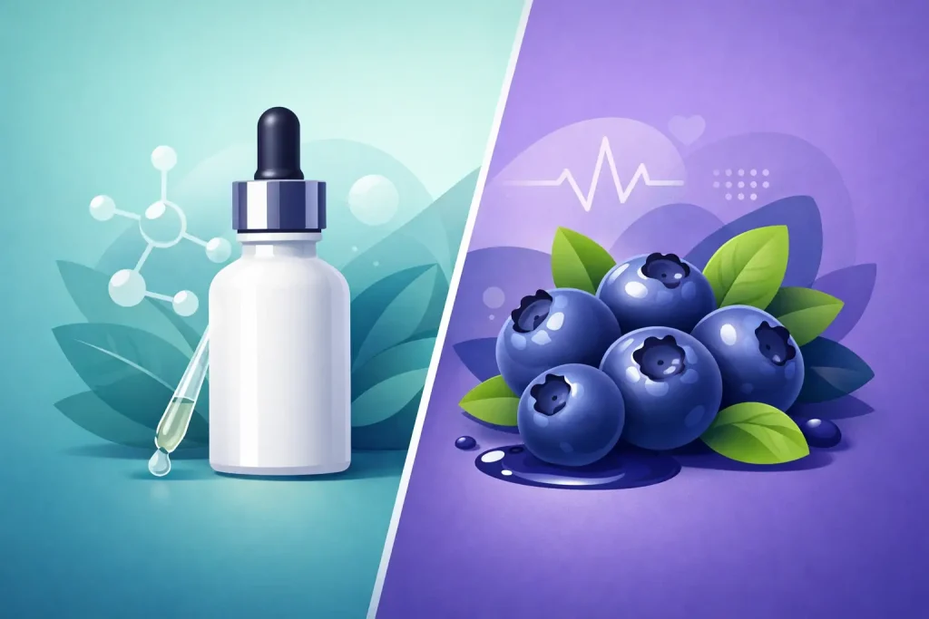 dr. miltie n9+ vs. blueberry health