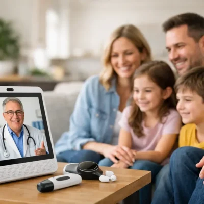 Family Telehealth Solution for Households: Dr. Miltie N9+