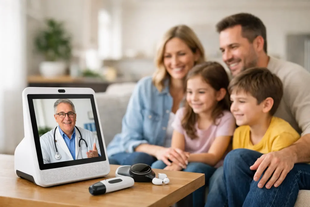 Family Telehealth Solution for Households: Dr. Miltie N9+