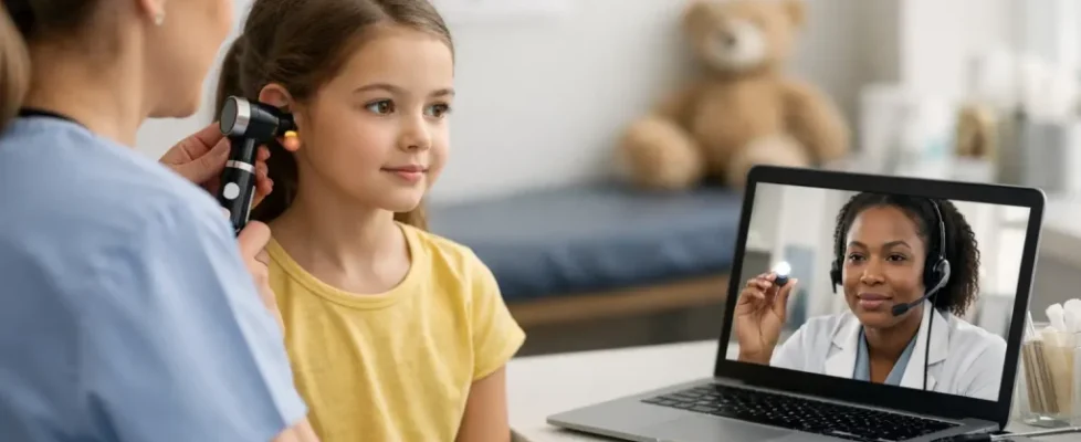 Remote Child Exams for School-Based Care Programs