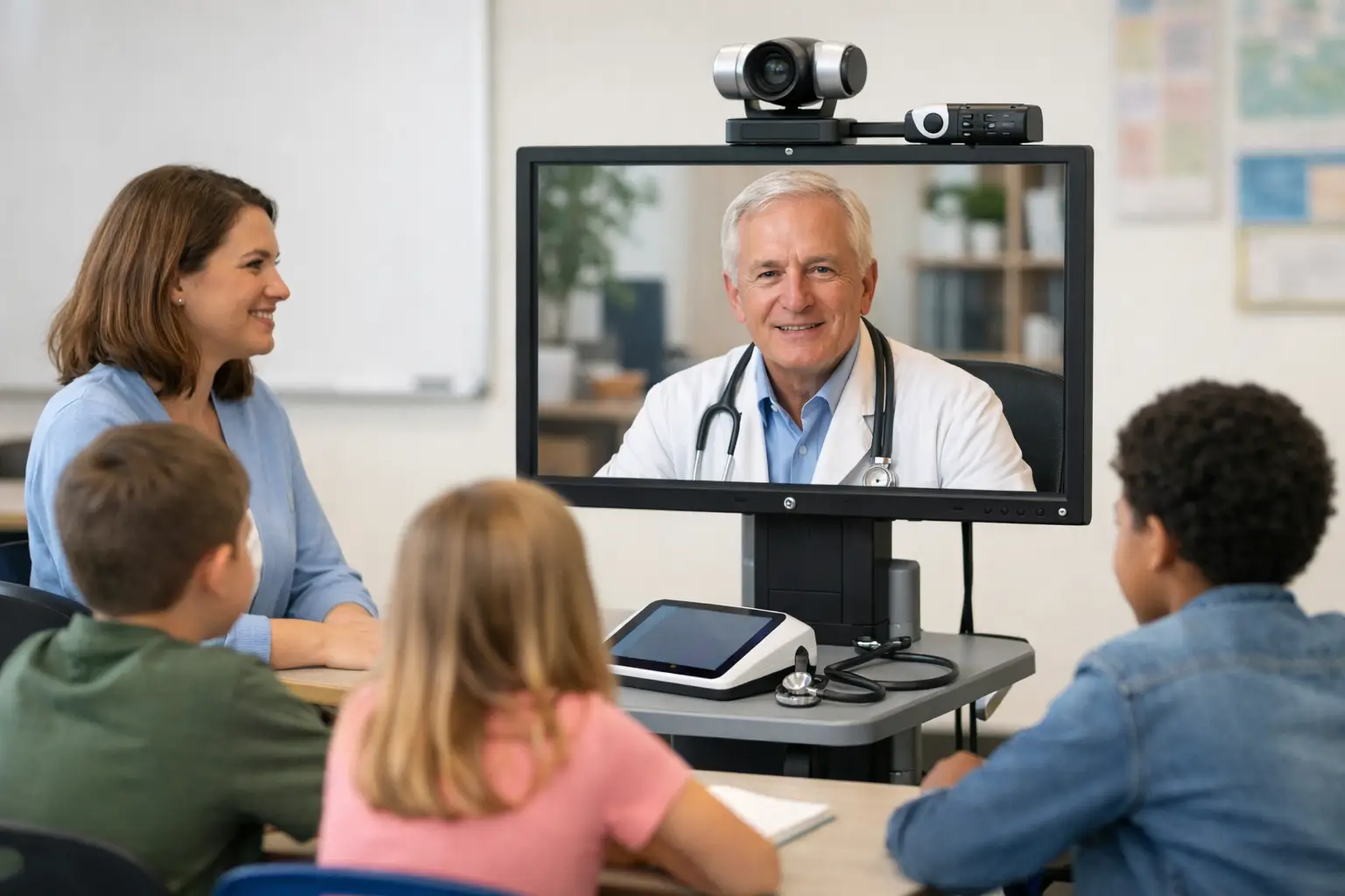 How the N9+ Brings Telemedicine Into Classrooms