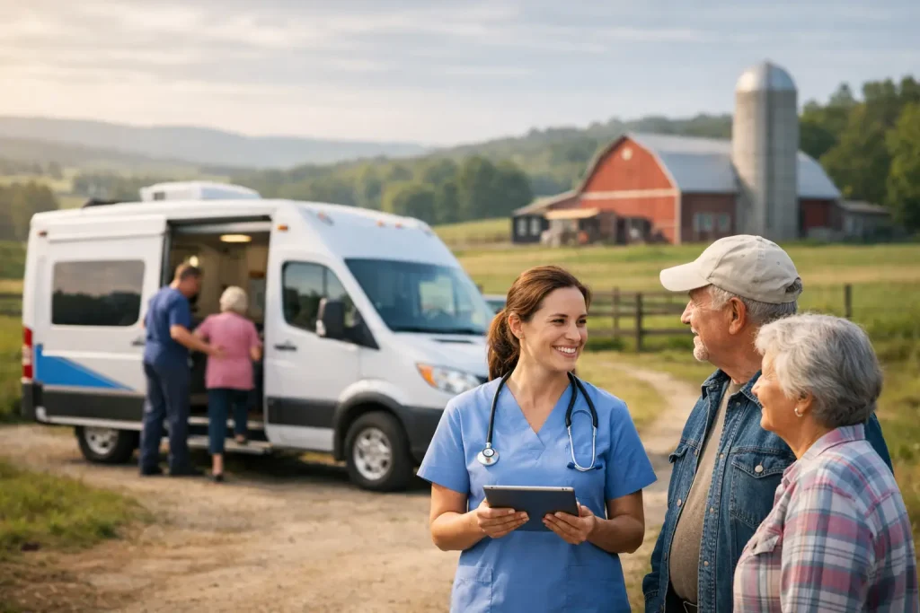 Mobile Healthcare Solutions for Rural America