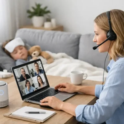 No Crowded Office When Kids Feel Unwell: Miltie N9+