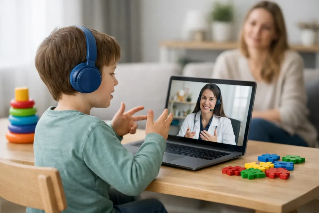 Telehealth for Children With Autism Spectrum Disorder