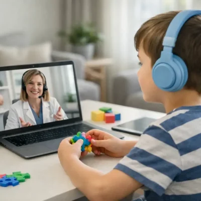 Telehealth Services for Children With Autism