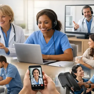 7 Hybrid Care Model Examples for Health Systems