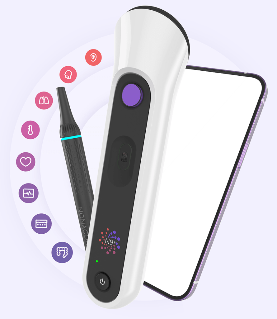 N9+ multi-sensor device with smartphone