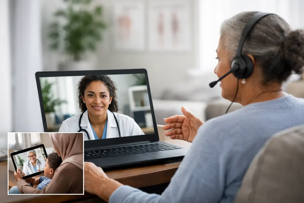 Reducing Healthcare Disparities Through Telehealth