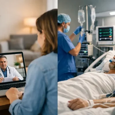 Remote Exams at Home Cut ICU Days and Costs