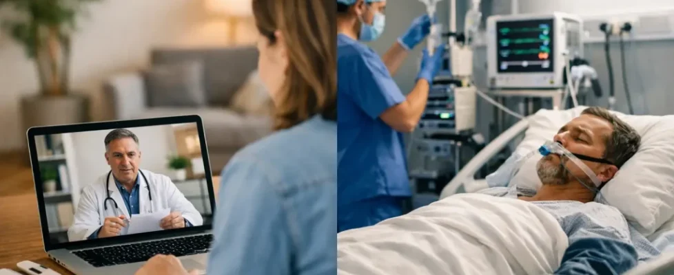 Remote Exams at Home Cut ICU Days and Costs Remote Exams at Home Cut ICU Days and Costs