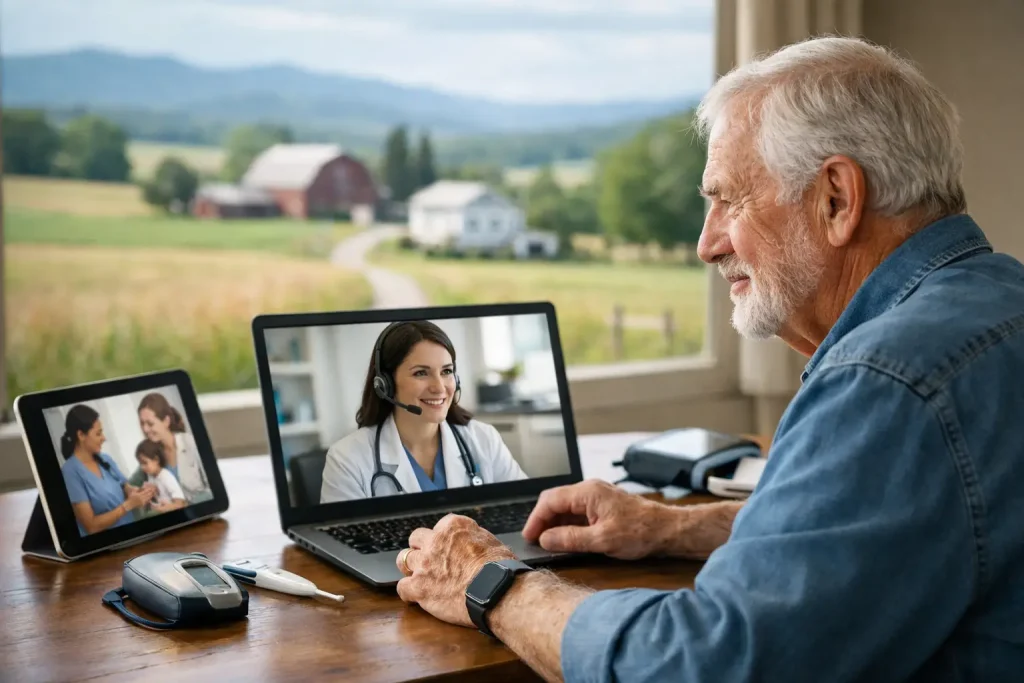 Virtual Care Delivery Models for Rural Communities