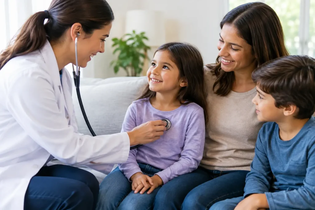 At-Home Medical Exams for Families With Dr. Miltie N9+