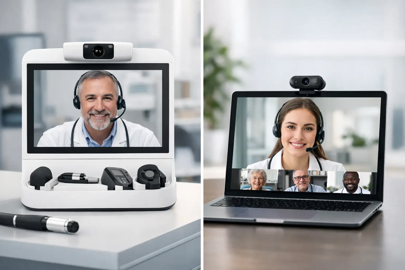 Comparing Dr. Miltie N9+ vs. Zoom for Healthcare