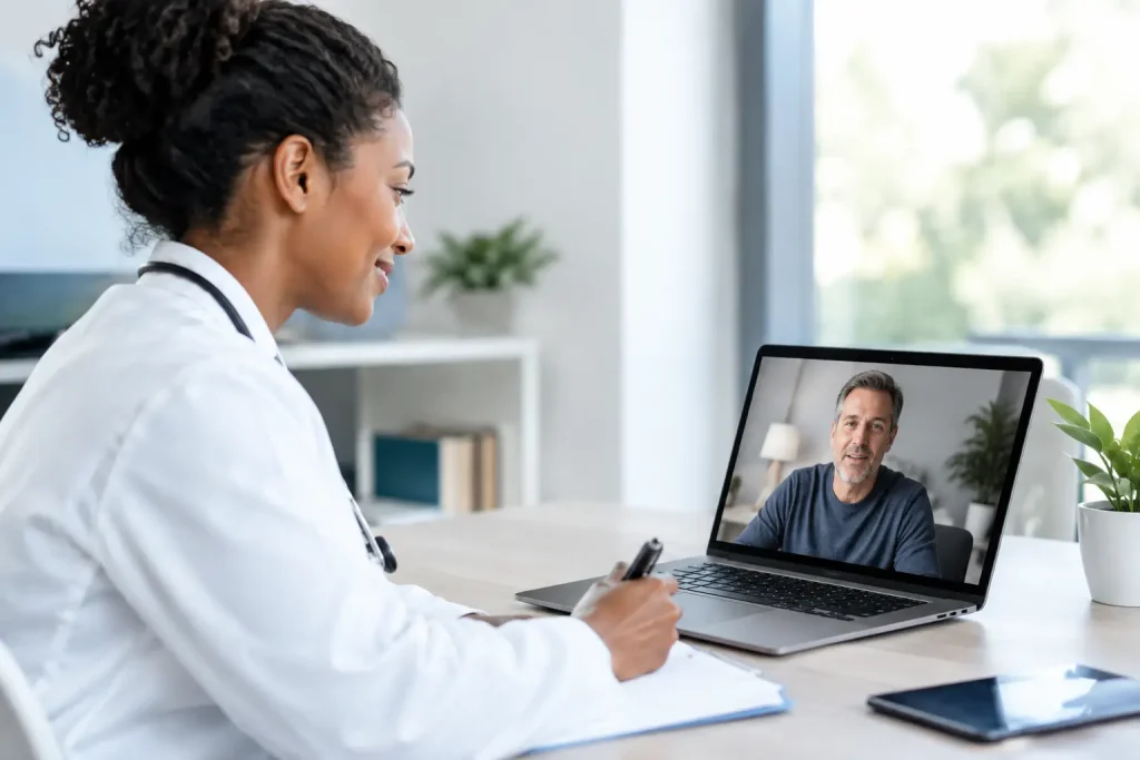 Exam-Level Telehealth for Clinics With Dr. Miltie N9+