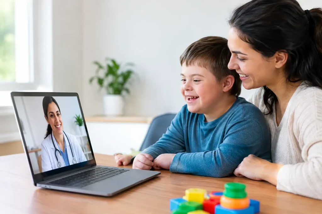 Virtual Care for Children With Developmental Disabilities