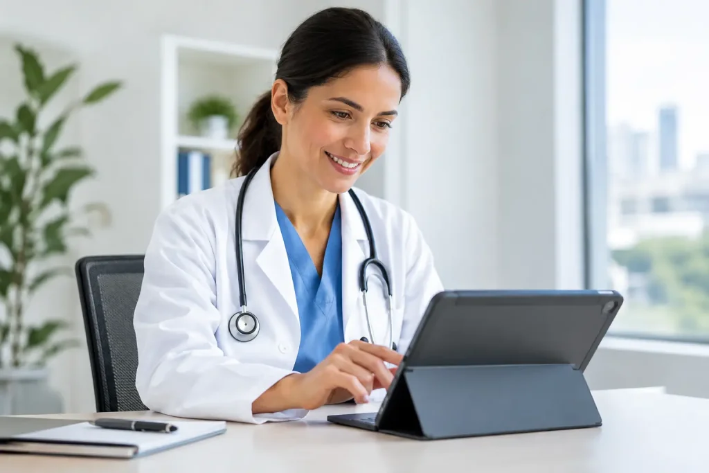 Follow-Up Care Device for Physician Practices Dr. Miltie N9+